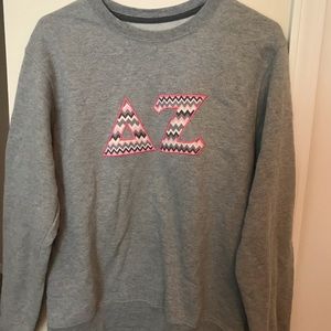 Delta Zeta crew sweatshirt